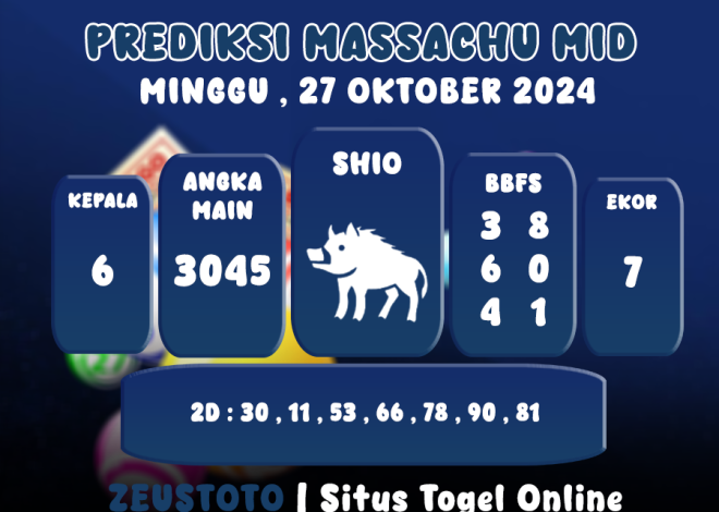 PREDIKSI ANGKA KELUARAN MASSACHUMID POOL 27 OKTOBER 2024 TERAKURAT