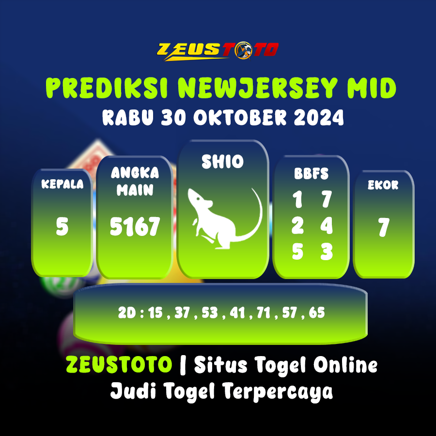 PREDIKSI ANGKA KELUARAN NEWJERSEYMID POOL 30 OKTOBER 2024 TERAKURAT