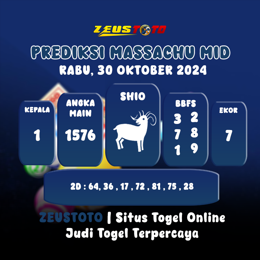 PREDIKSI ANGKA KELUARAN MASSACHUMID POOL 30 OKTOBER 2024 TERAKURAT