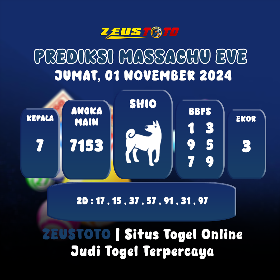 PREDIKSI ANGKA KELUARAN MASSACHUEVE POOL 01 NOVEMBER 2024 TERAKURAT