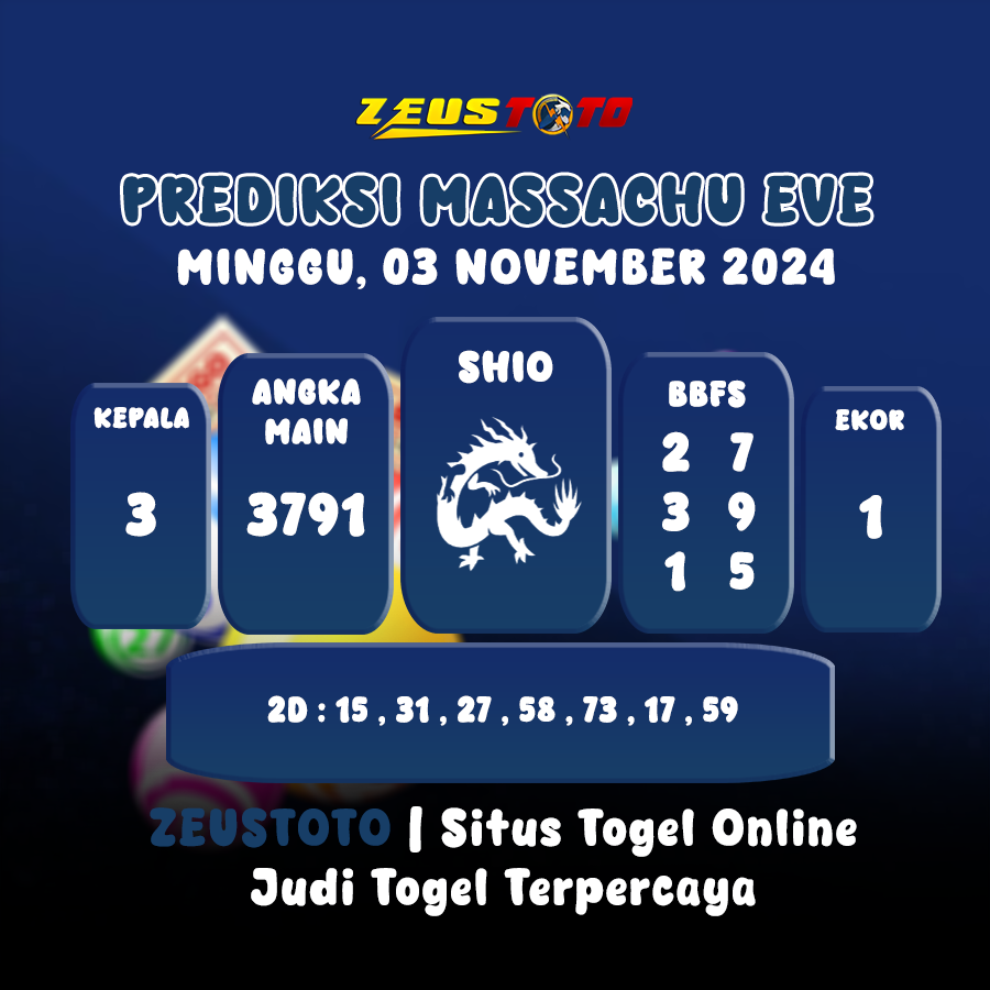 PREDIKSI ANGKA KELUARAN MASSACHUEVE POOL 03 NOVEMBER 2024 TERAKURAT