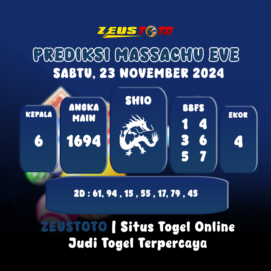 PREDIKSI KELUARAN ANGKA PERIODE 23 NOVEMBER 2024 MASSACHUEVE POOL