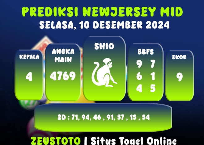 PREDIKSI NEWJERSEYMID POOL 10 DESEMBER 2024