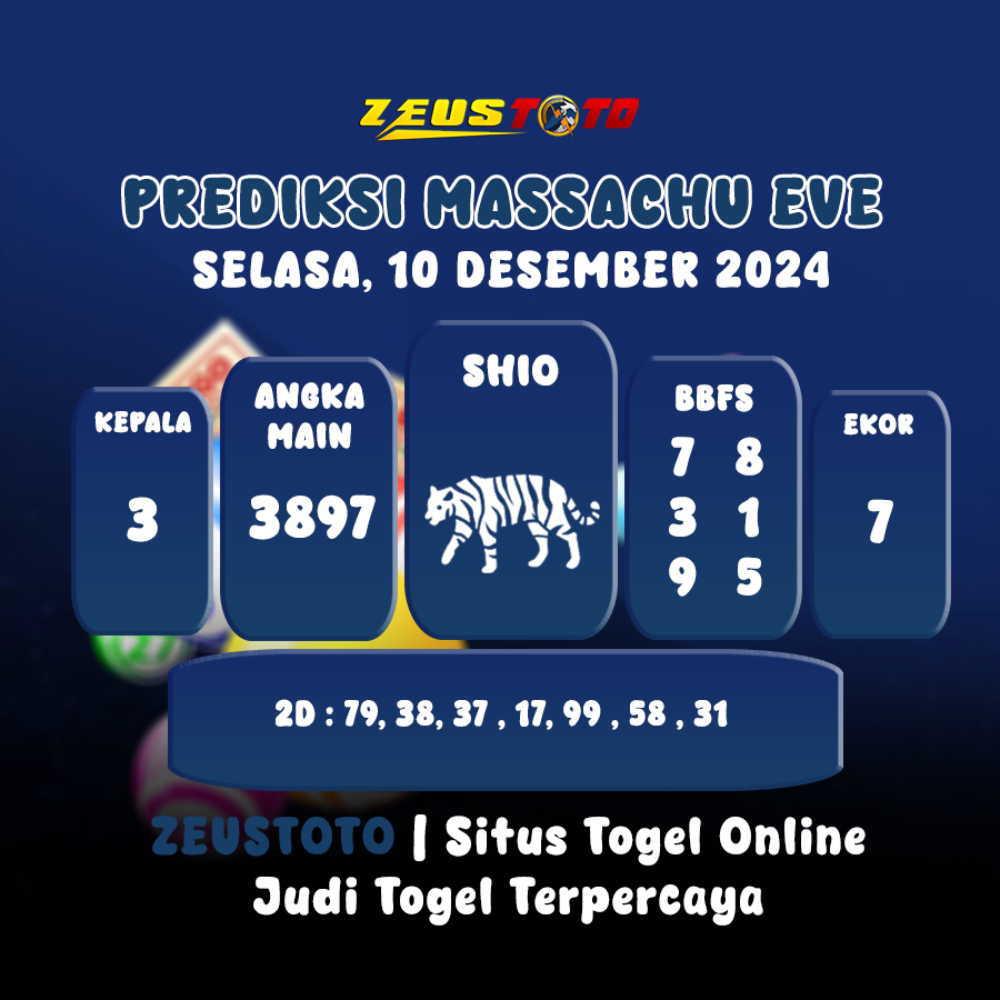 PREDIKSI MASSACHUEVE POOL 10 DESEMBER 2024