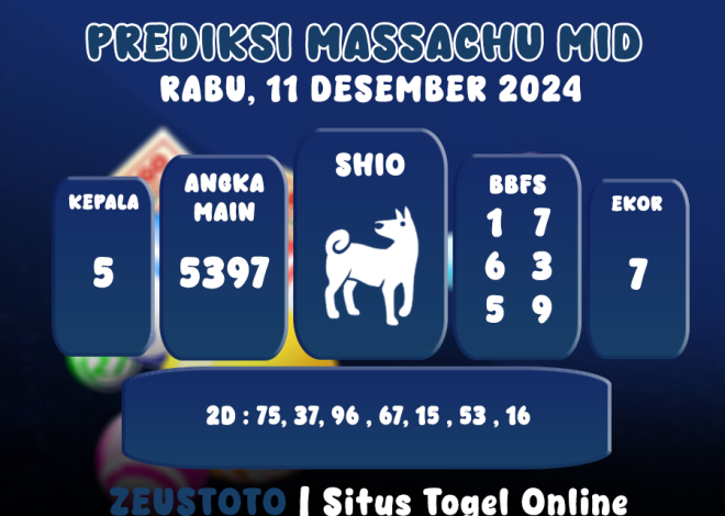 PREDIKSI MASSACHUMID POOL 11 DESEMBER 2024