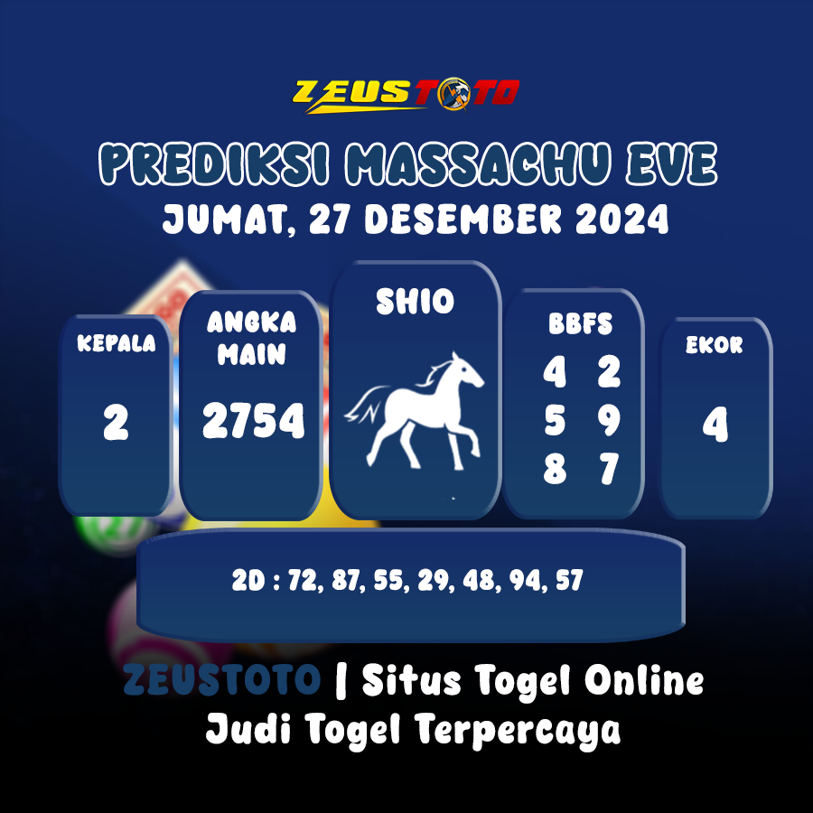 PREDIKSI MASSACHUEVE POOL 27 DESEMBER 2024