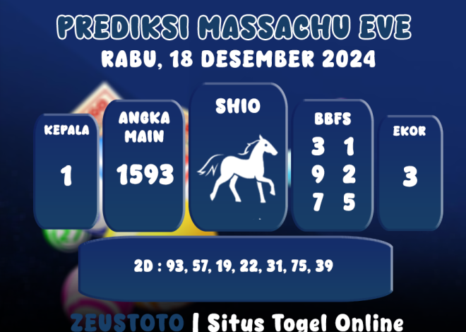 PREDIKSI MASSACHUEVE POOL 18 DESEMBER 2024