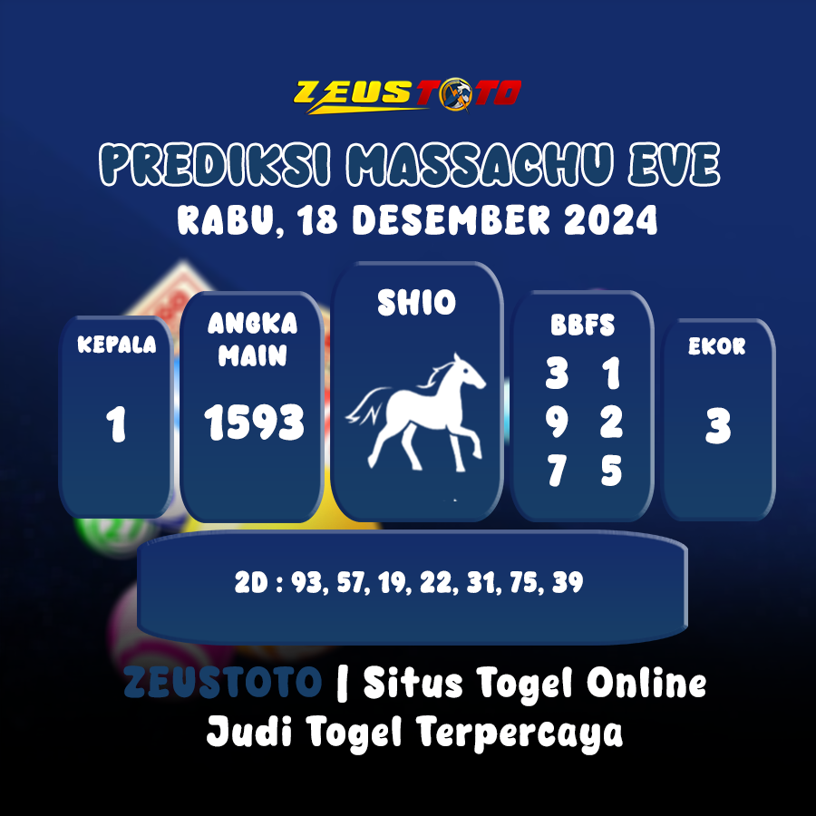 PREDIKSI MASSACHUEVE POOL 18 DESEMBER 2024