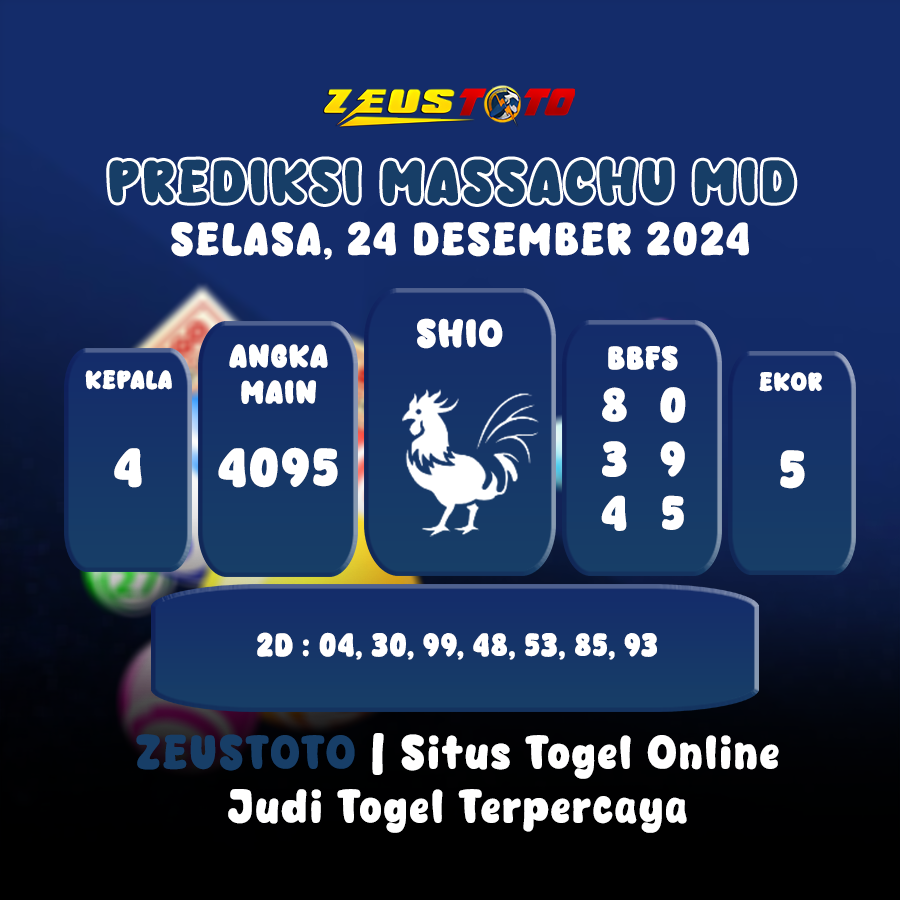 PREDIKSI MASSACHUMID POOL 24 DESEMBER 2024