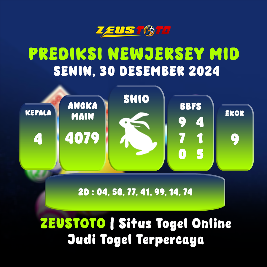 PREDIKSI NEWJERSEYMID POOL 30 DESEMBER 2024