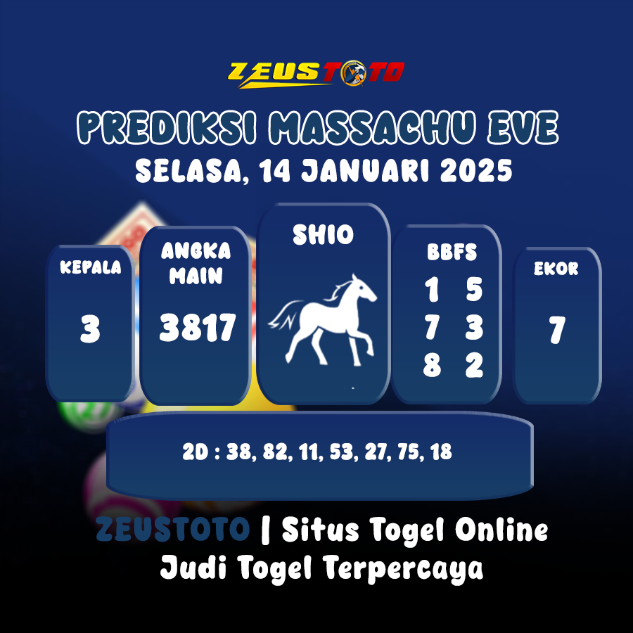 PREDIKSI MASSACHUEVE POOL 14 JANUARI 2025