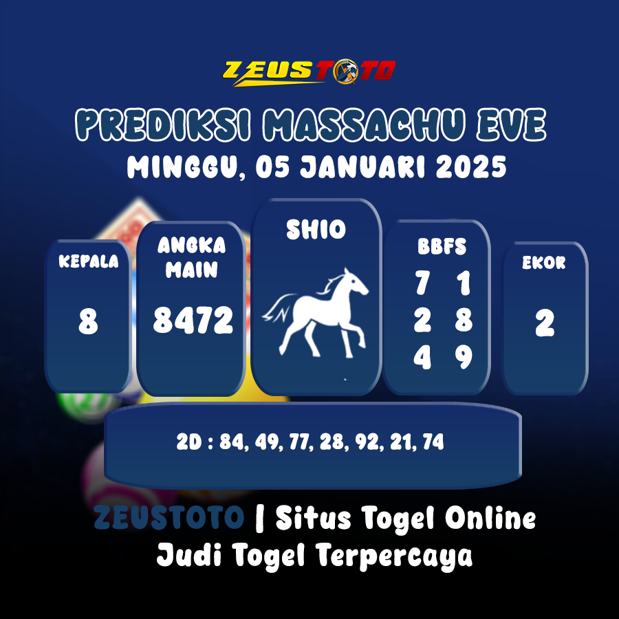 PREDIKSI MASSACHUEVE POOL 05 JANUARI 2025