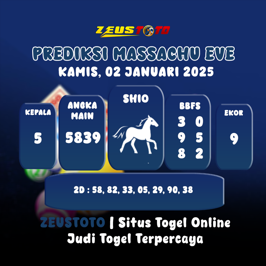 PREDIKSI MASSACHUEVE POOL 02 JANUARI 2025