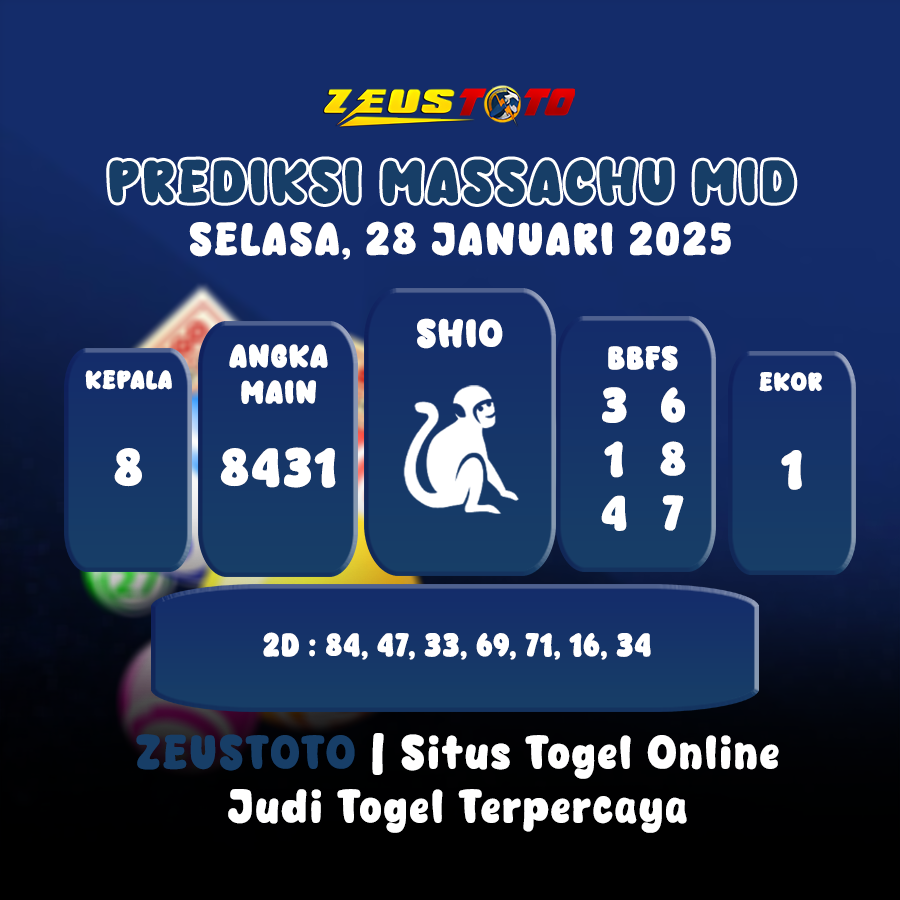 PREDIKSI MASSACHUMID POOL 28 JANUARI 2025