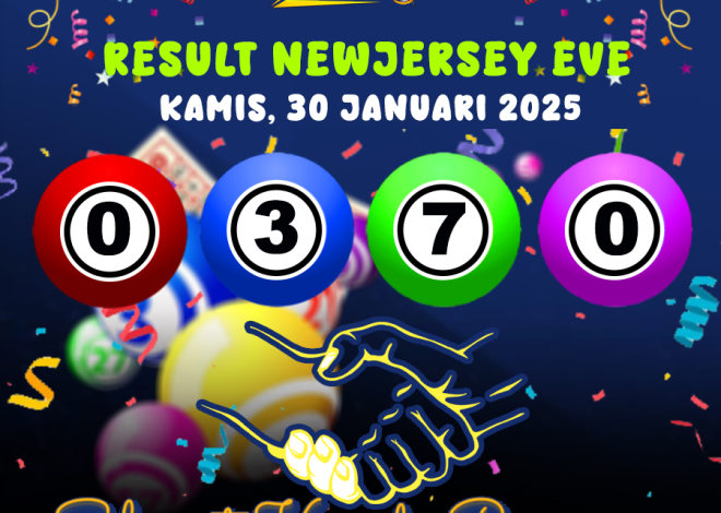 RESULT NEWJERSEYEVE POOL 30 JANUARI 2025