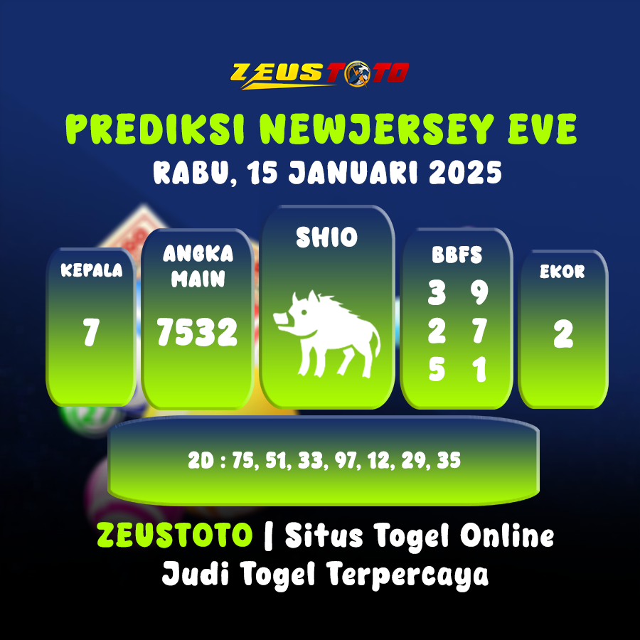 PREDIKSI NEWJERSEYEVE POOL 15  JANUARI 2025