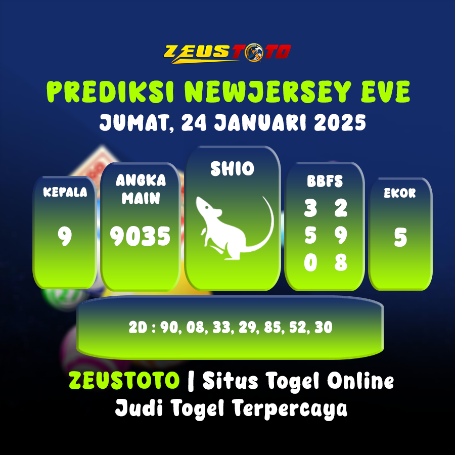 PREDIKSI NEWJERSEYEVE POOL 24 JANUARI 2025