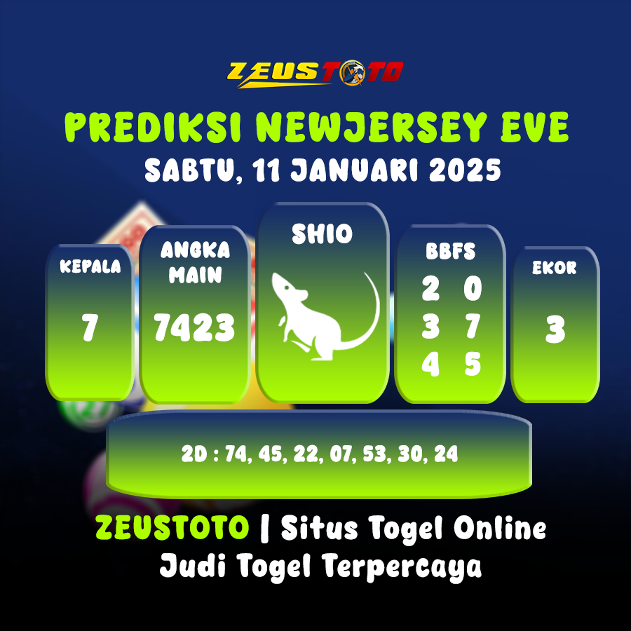 PREDIKSI NEWJERSEYEVE POOL 11 JANUARI 2025