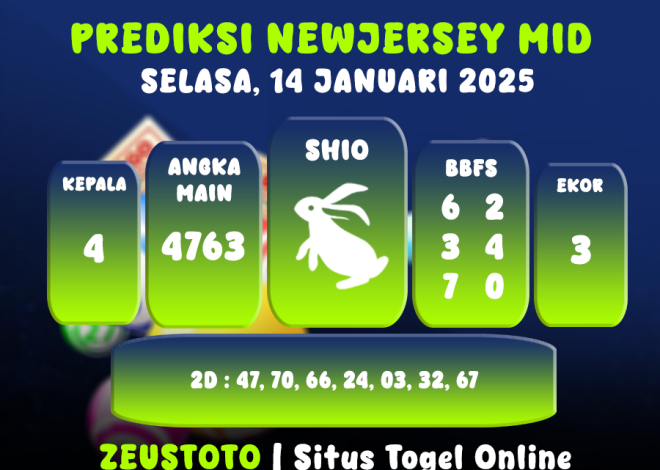 PREDIKSI NEWJERSEYMID POOL 14 JANUARI 2025