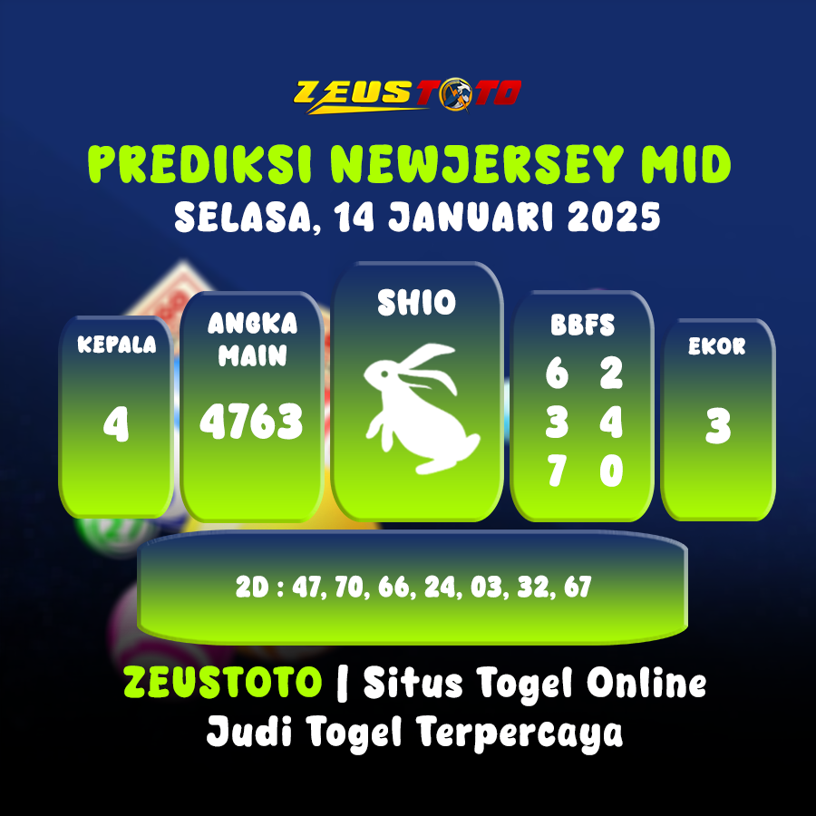 PREDIKSI NEWJERSEYMID POOL 14 JANUARI 2025