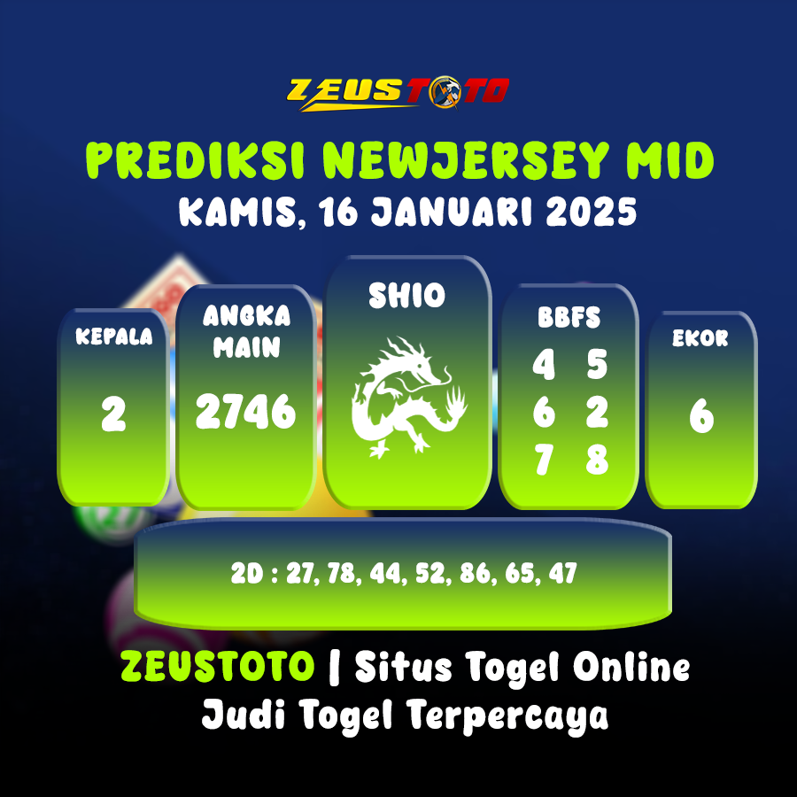 PREDIKSI NEWJERSEYMID POOL 16 JANUARI 2025