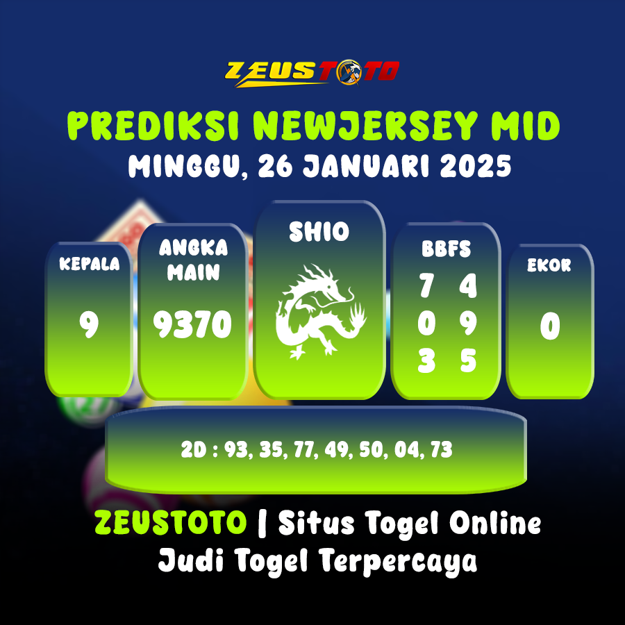 PREDIKSI NEWJERSEYMID POOL 26 JANUARI 2025