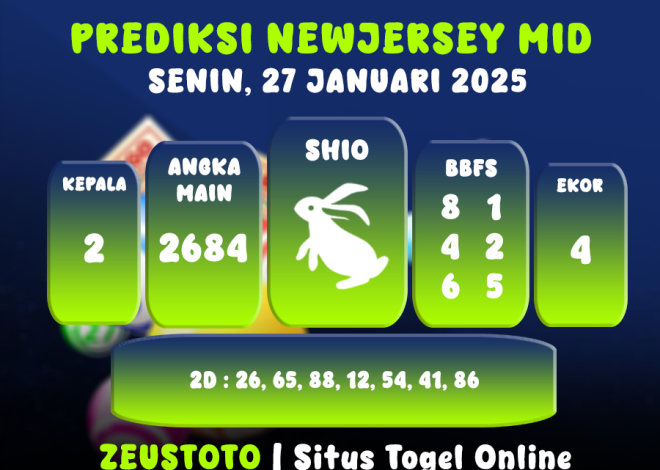 PREDIKSI NEWJERSEYMID POOL 27 JANUARI 2025