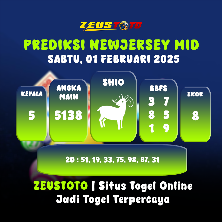 PREDIKSI NEWJERSEYMID POOL 01 FEBRUARI 2025