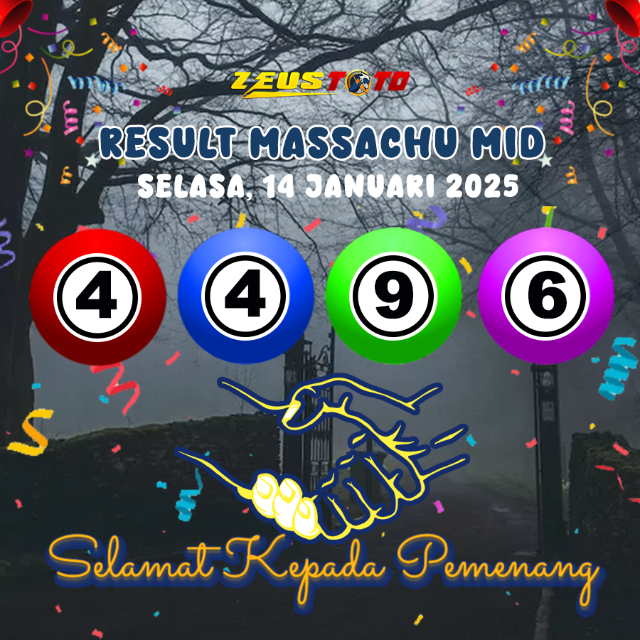 RESULT MASSACHUMID POOL 14 JANUARI 2025