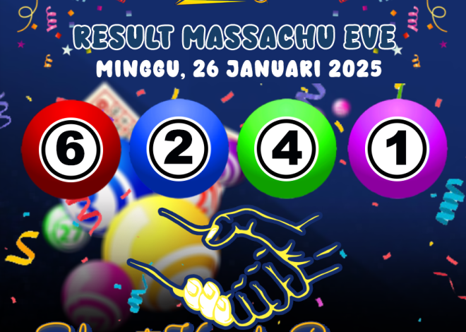 RESULT MASSACHUEVE POOL 26 JANUARI 2025