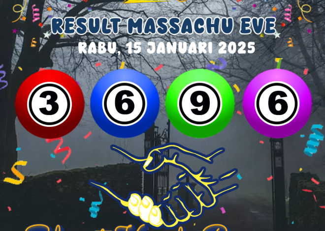 RESULT MASSACHUEVE POOL 15 JANUARI 2025