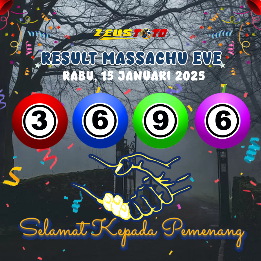 RESULT MASSACHUEVE POOL 15 JANUARI 2025