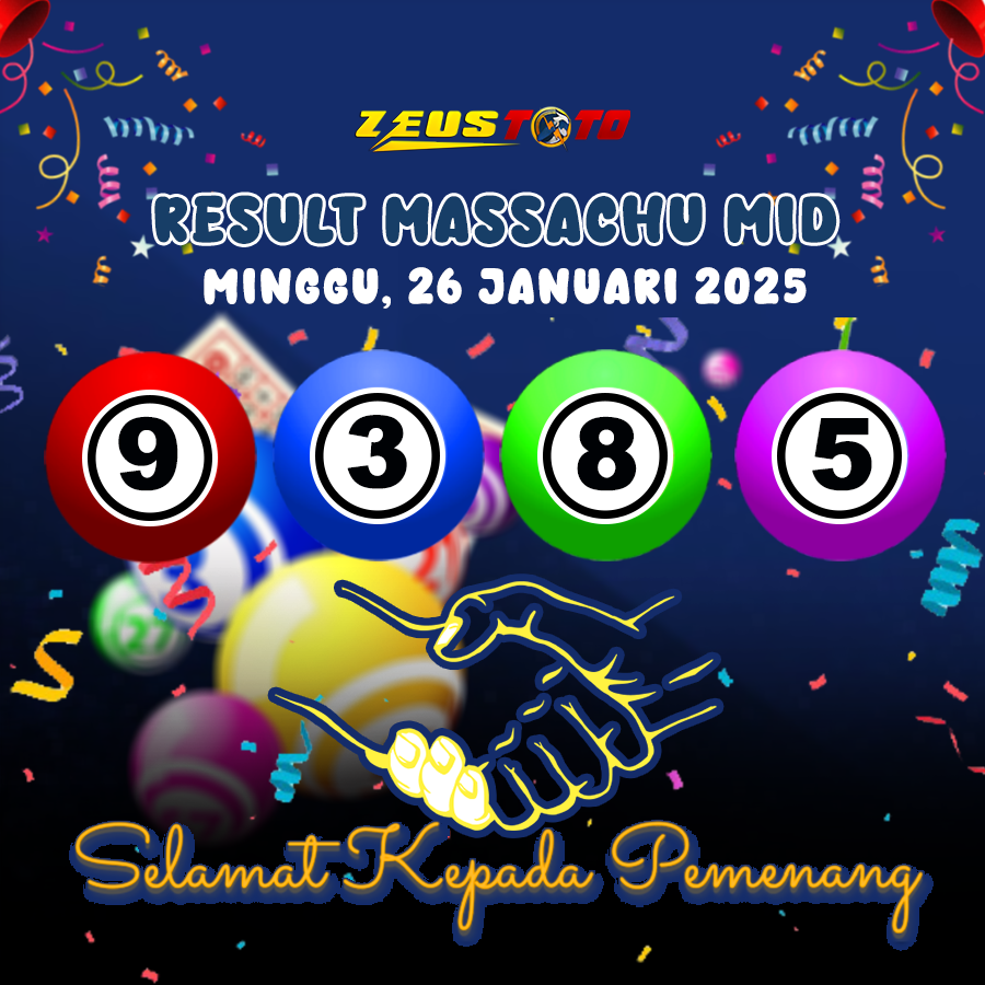 RESULT MASSACHUMID POOL 26 JANUARI 2025