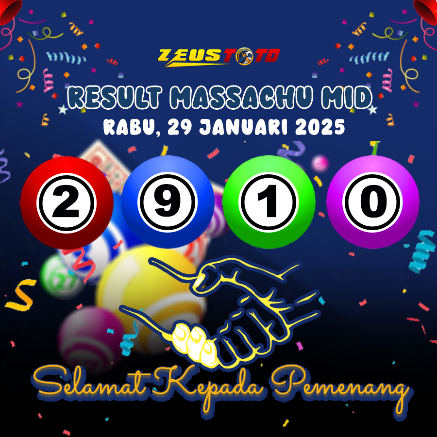 RESULT MASSACHUMID POOL 29 JANUARI 2025