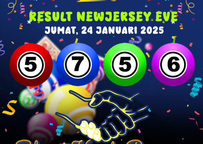 RESULT NEWJERSEYEVE POOL 24 JANUARI 2025