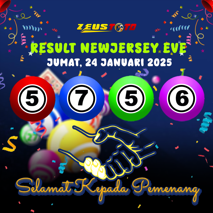 RESULT NEWJERSEYEVE POOL 24 JANUARI 2025