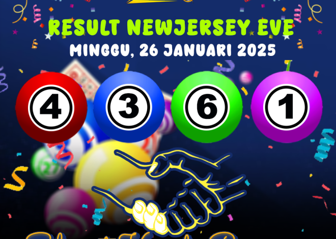 RESULT NEWJERSEYEVE POOL 26 JANUARI 2025