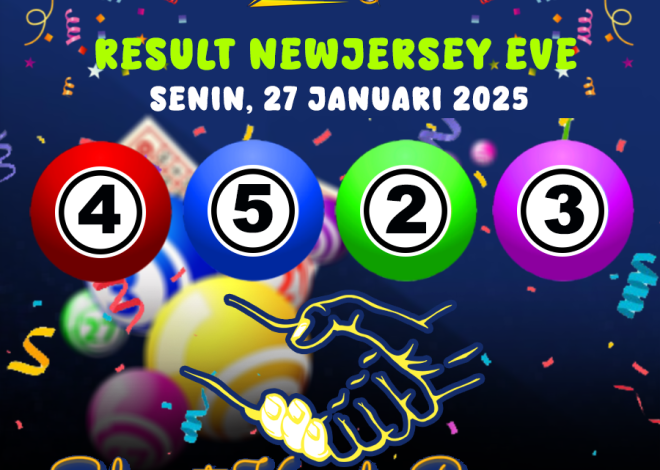 RESULT NEWJERSEYEVE POOL 27 JANUARI 2025