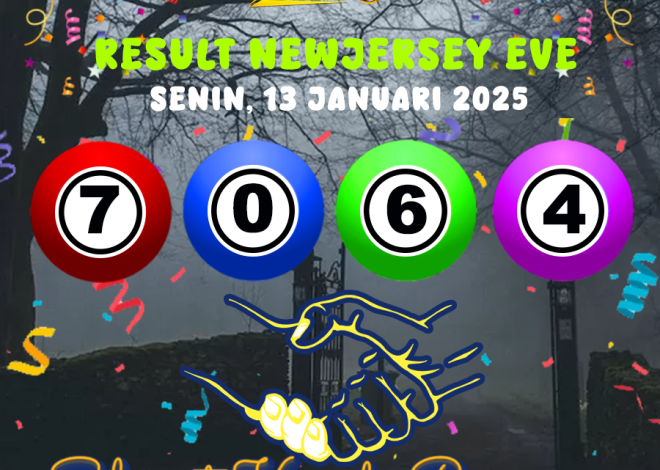 RESULT NEWJERSEYEVE POOL 13 JANUARI 2025