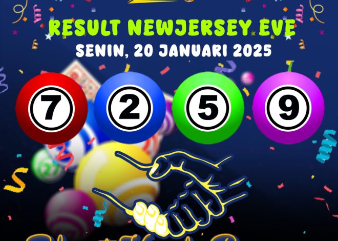 RESULT NEWJERSEYEVE POOL 20 JANUARI 2025