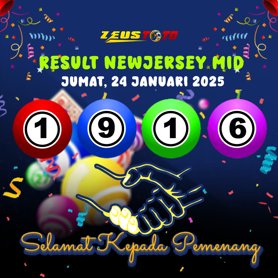 RESULT NEWJERSEYMID POOL 24 JANUARI 2025