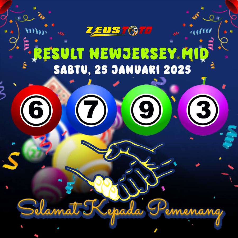 RESULT NEWJERSEYMID POOL 25 JANUARI 2025