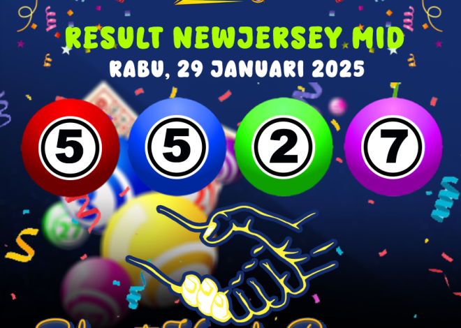 RESULT NEWJERSEYMID POOL 29 JANUARI 2025