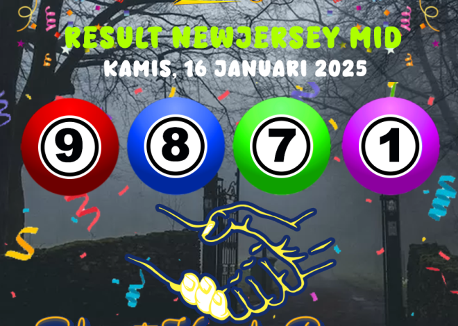 RESULT NEWJERSEYMID POOL 16 JANUARI 2025