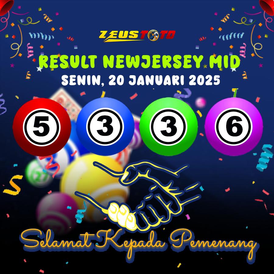 RESULT NEWJERSEYMID POOL 20 JANUARI 2025