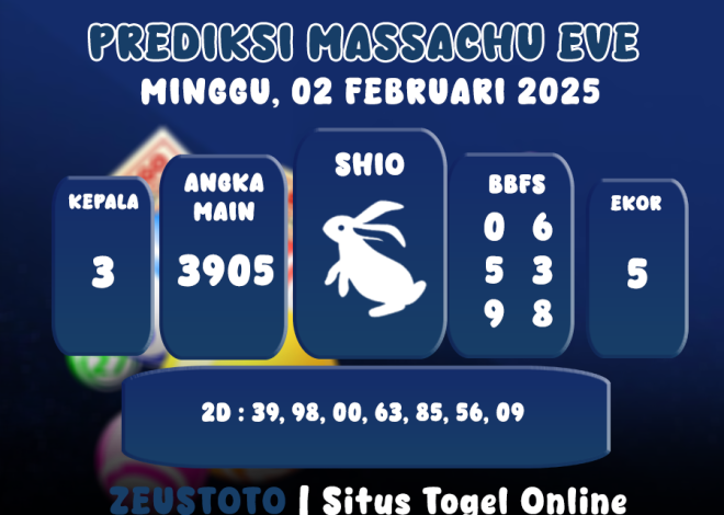 PREDIKSI MASSACHUEVE POOL 02 FEBRUARI 2025