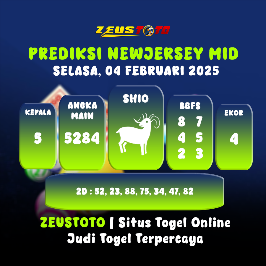 PREDIKSI NEWJERSEYMID POOL 04 FEBRUARI 2025