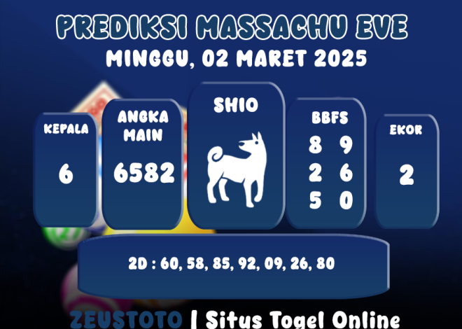 PREDIKSI MASSACHUEVE POOL 02 MARET 2025