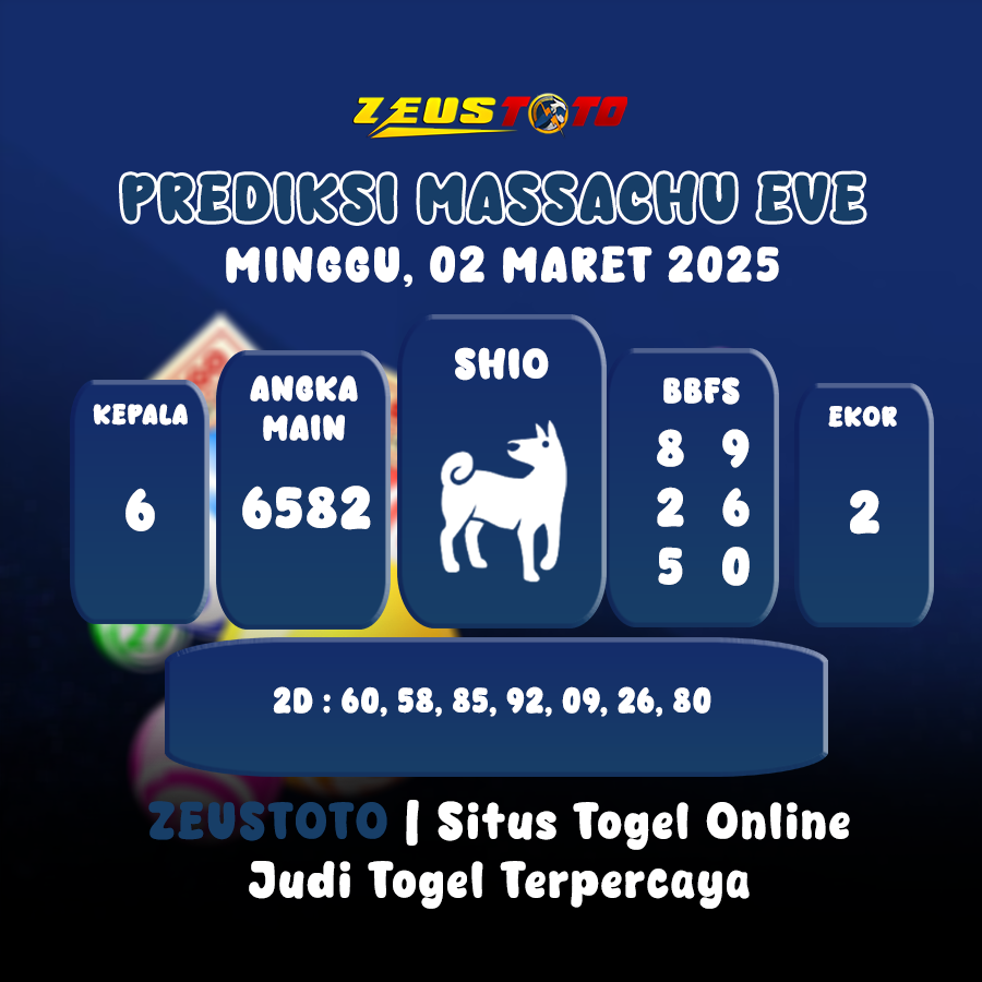 PREDIKSI MASSACHUEVE POOL 02 MARET 2025