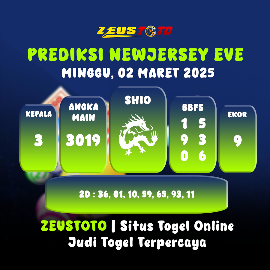 PREDIKSI NEWJERSEYEVE POOL 02 MARET 2025